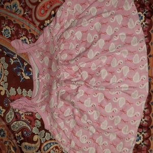 Gerber Organic 12M, Pink dress